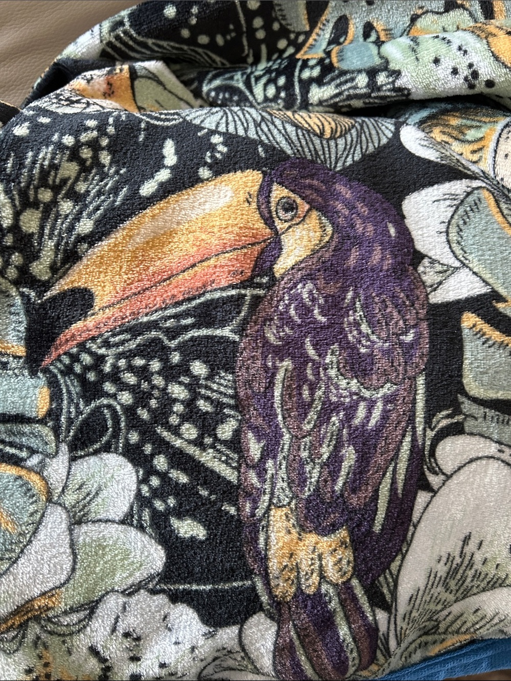 Luxe Jungle Tiger Plush Blanket | Statement Throw | New ✨ - Picture 5 of 10